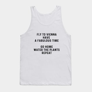 fly to vienna Tank Top